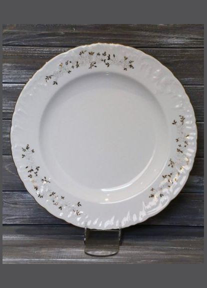 Тарелка десертная White Flower 9705-17-T 17 см Cmielow (347229795)
