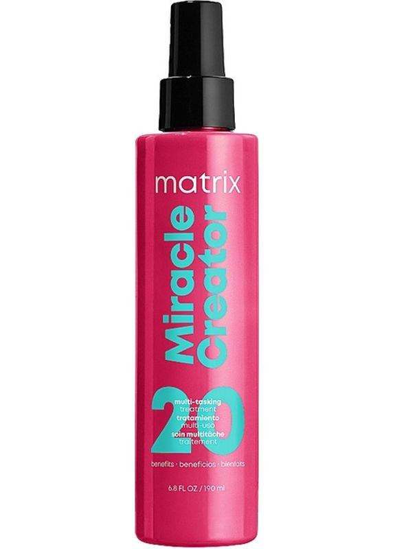Мультифункціональний спрей-догляд для волосся 20 в 1 Miracle Creator, 190 мл Matrix (352181897)