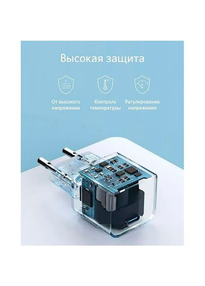 Зарядний пристрій PowerPort III 20W Cube White (A2149G21) Anker (316190580)