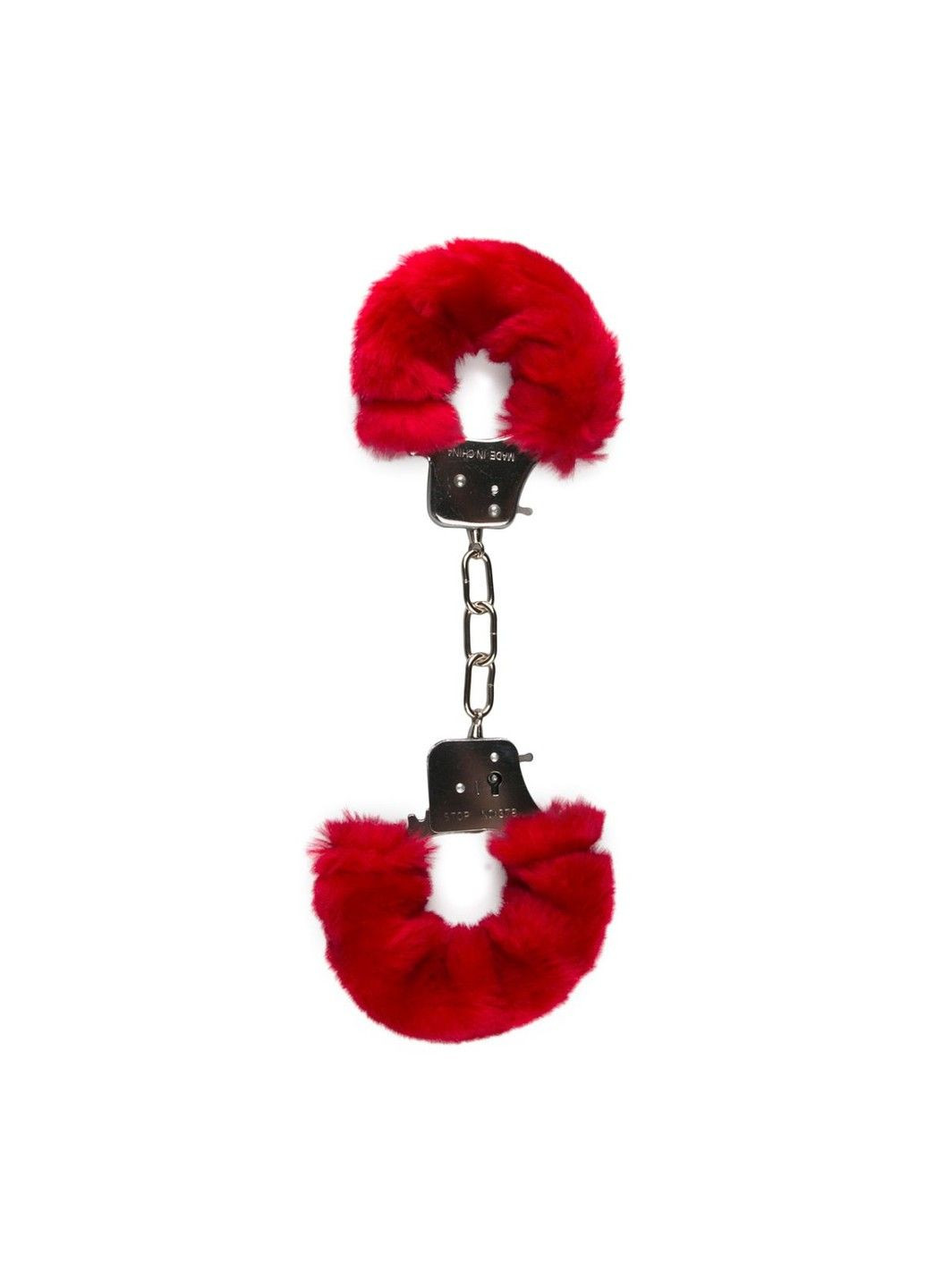 Наручники  Furry Handcuffs - Red EasyToys (290850856)