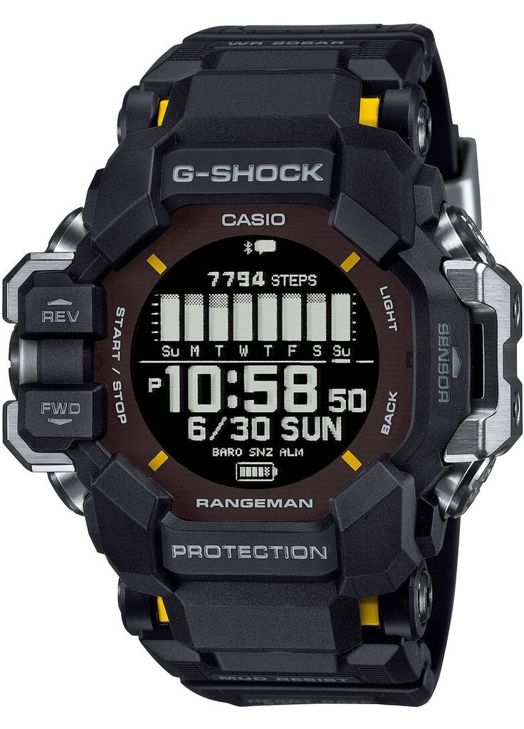 Часы GPR-H1000-1ER + кабель кварцевые спортивные Casio (283622262)