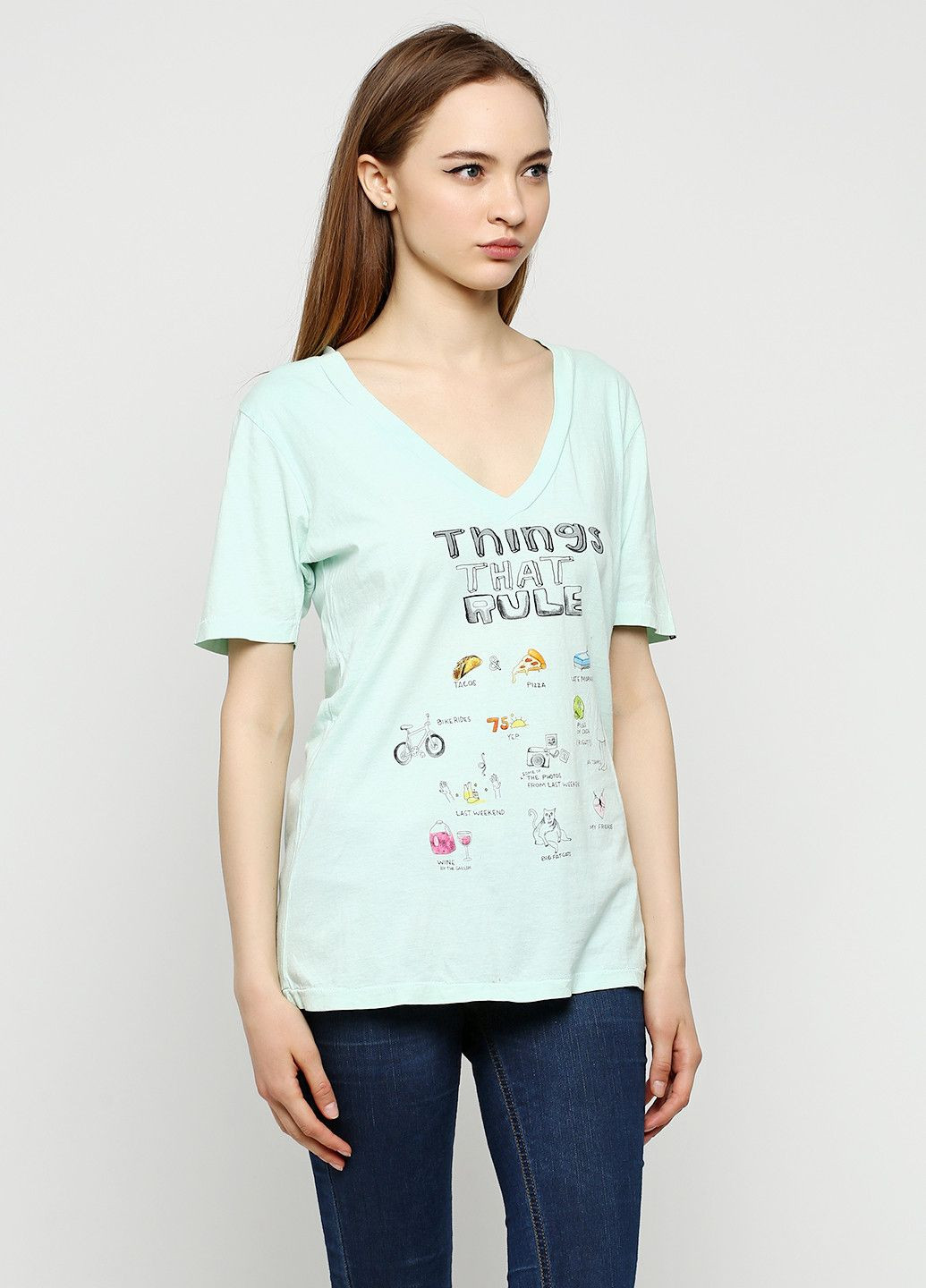 Футболка Светло-зеленый Matix - (321139572)