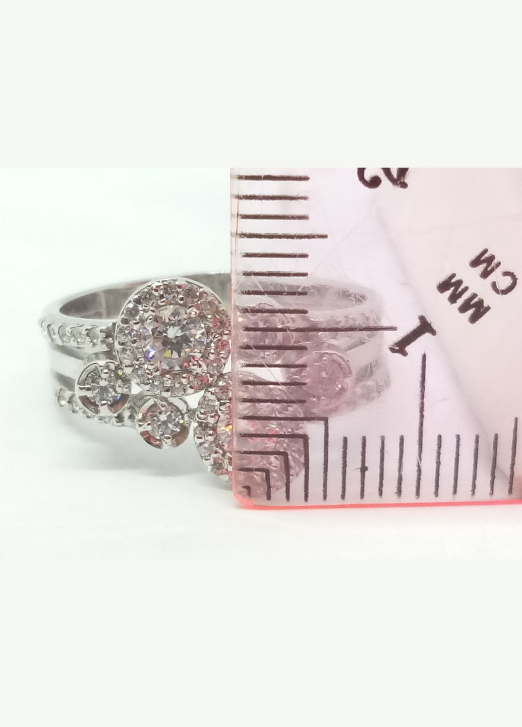 Золотое кольцо с фианитами. 3523569Б Гаразд (315786717)