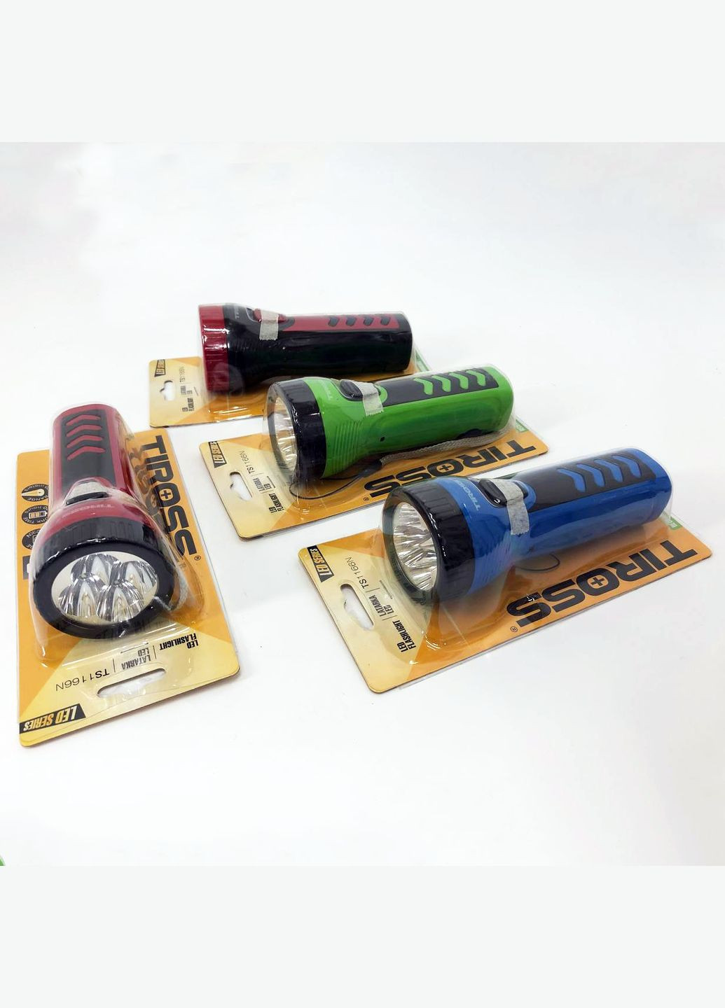 Ручний ліхтарик TS-1166, Ліхтарик світлодіодний для туриста, Ліхтарик із зарядкою від мережі. Колір: мікс Tiross (372908539)