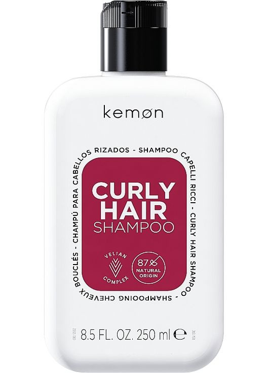 Шампунь для вьющихся волос Curly Hair Shampoo 1000ml (1424551-26993395) Kemon (368653536)
