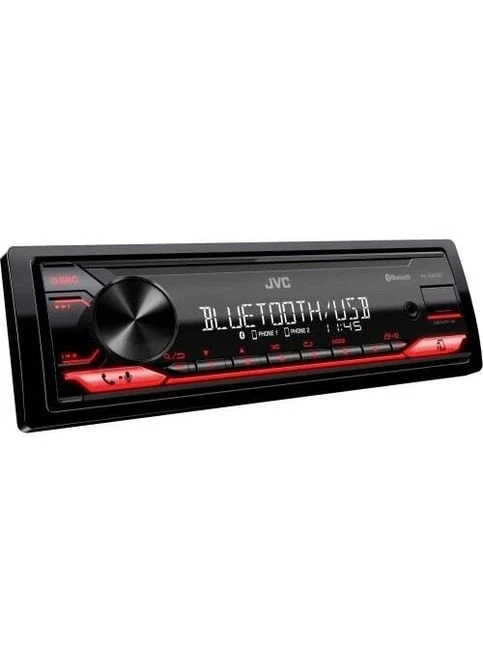 Автомагнітола KD-X282BT USB, Bluetooth, 1 Din, підсвічування Red 000-KD-X282BT JVC (395338753)