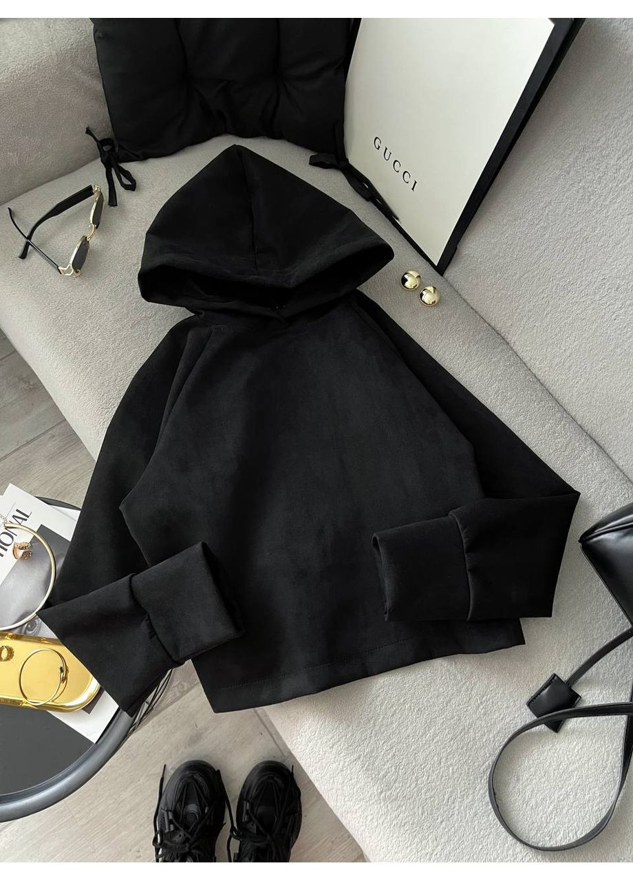 Стильна кофта з ланцюжком із замшу на дайвінгу – Розмірна сітка в описі Vione (367074672)