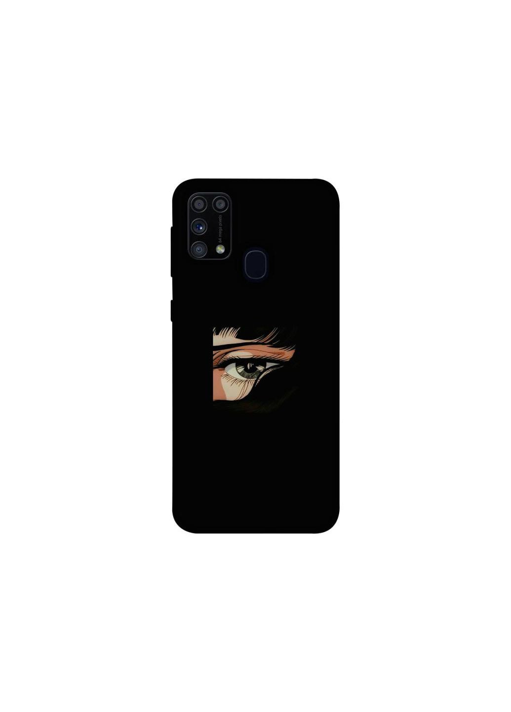 Чехол на Samsung Galaxy M31 Взгляд аниме Frontalka (353332899)