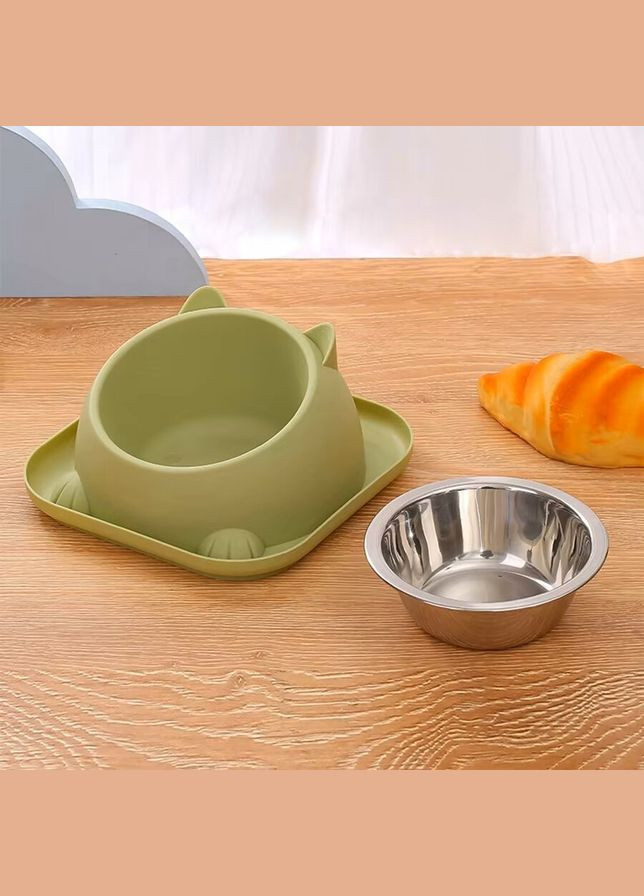 Миска для тварин Semi Animal Bowl 18 см діаметр площини із захистом від перекидання Semi Line (324607995)