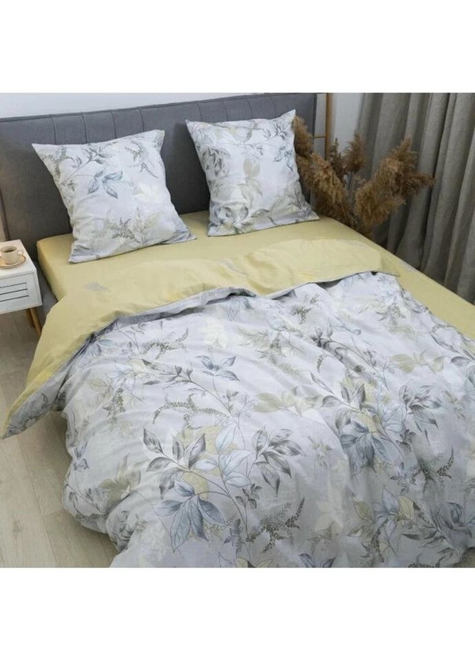 Постільна білизна євро Сатин Twill 722-E 220х200 см Viluta (327790825)