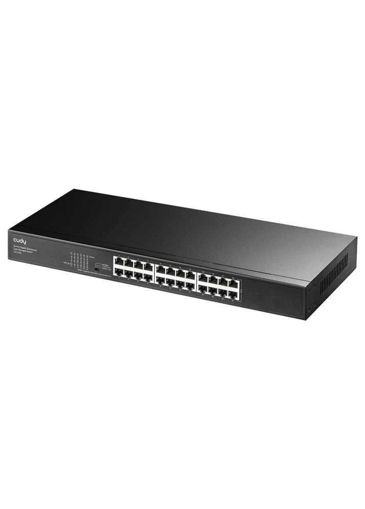 Коммутатор Cudy GS1024E (24 порта) гигабитный с функциями управления No Brand (396518020)