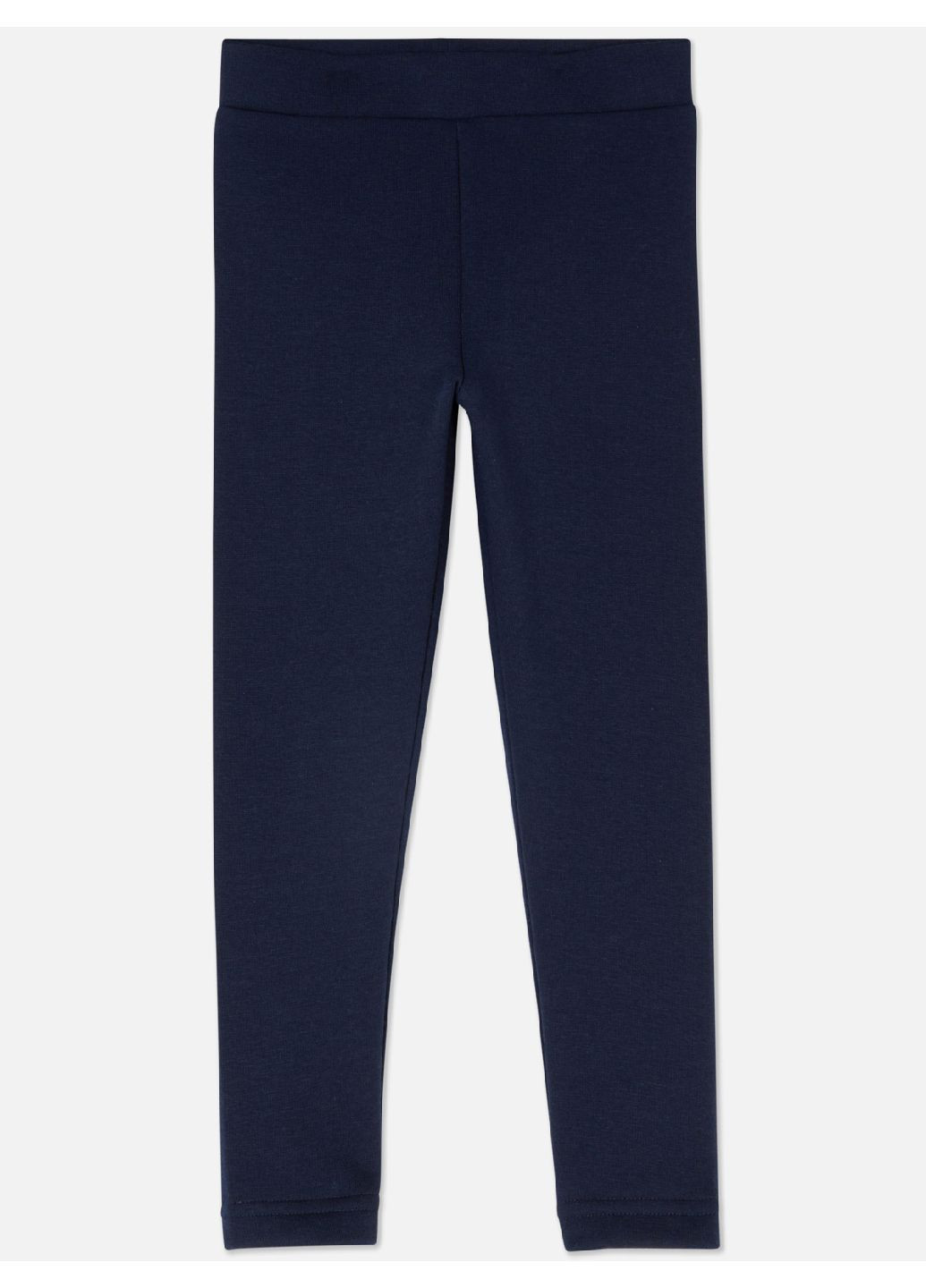 Темно-синие зимние трикотажные леггинсы на меху Primark