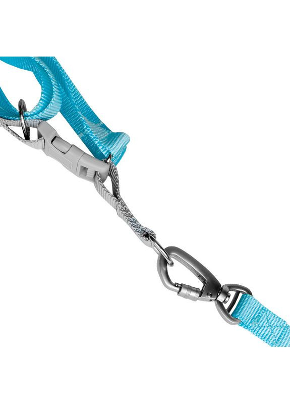 Шлея для собак або кішок із повідцем 171120 Blue M (1.5 cm) 7 шт. Taotaopets (352013228)