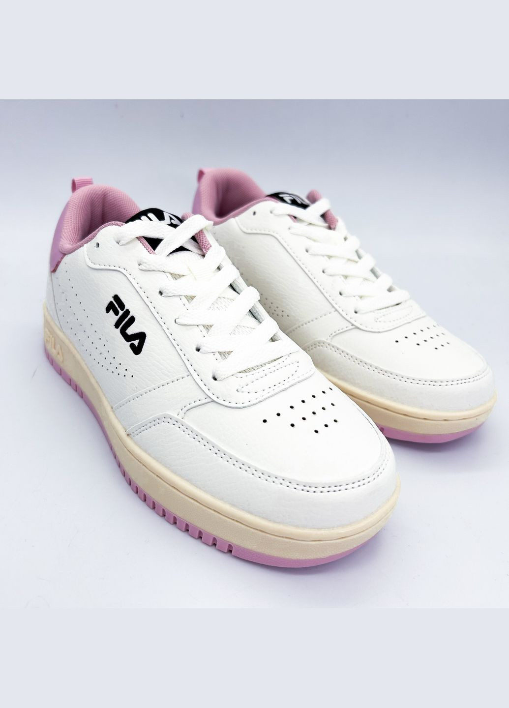 Бежеві кеди (р) екошкіра 0-1-1-ffw-0407- Fila