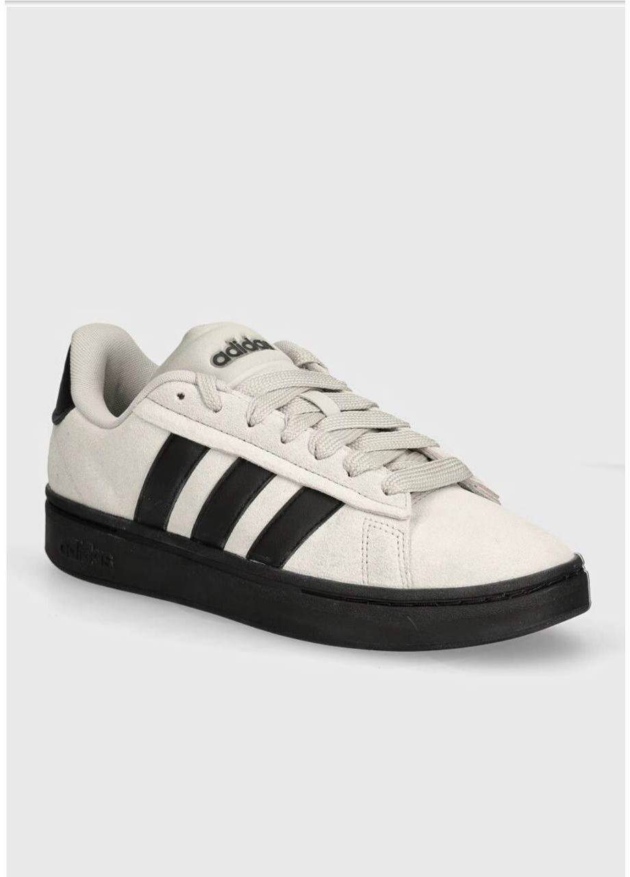 Світло-сірі кросівки grand court alpha 00s adidas