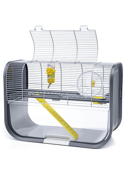 Клітка для хом'яків і дрібних гризунів Geneva Hamster 60х29х44 см Сірий (5411388506803) Savic (324793969)