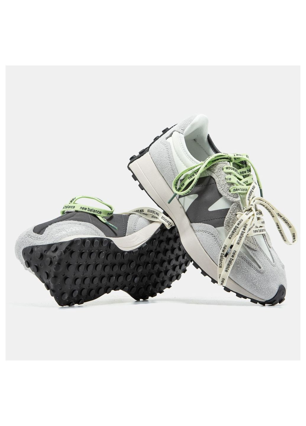 Сірі всесезонні кросівки new balance No Brand 327