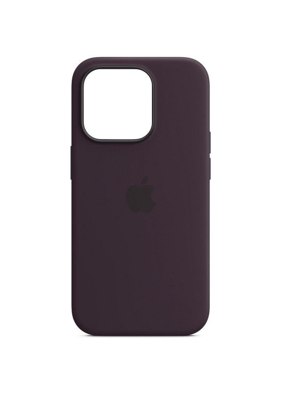 Чохол Silicone case (AAA) з Magsafe та анімацією для Apple iPhone 14 Pro Max (6.7") Темно-фіолетовий Epik (372499769)