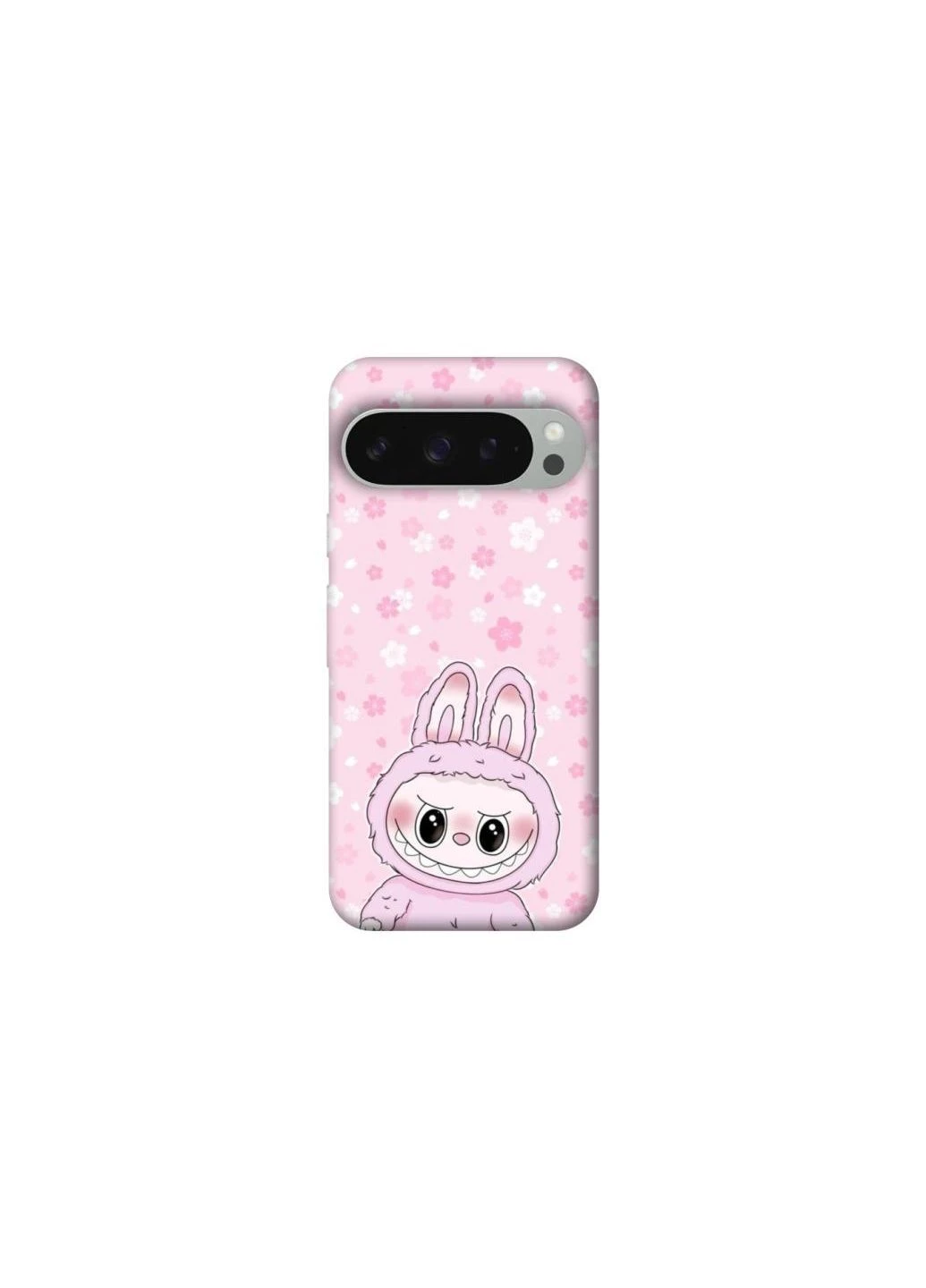 Чохол на Google Pixel 10 Pro XL Pink Labubu Frontalka (384639513)