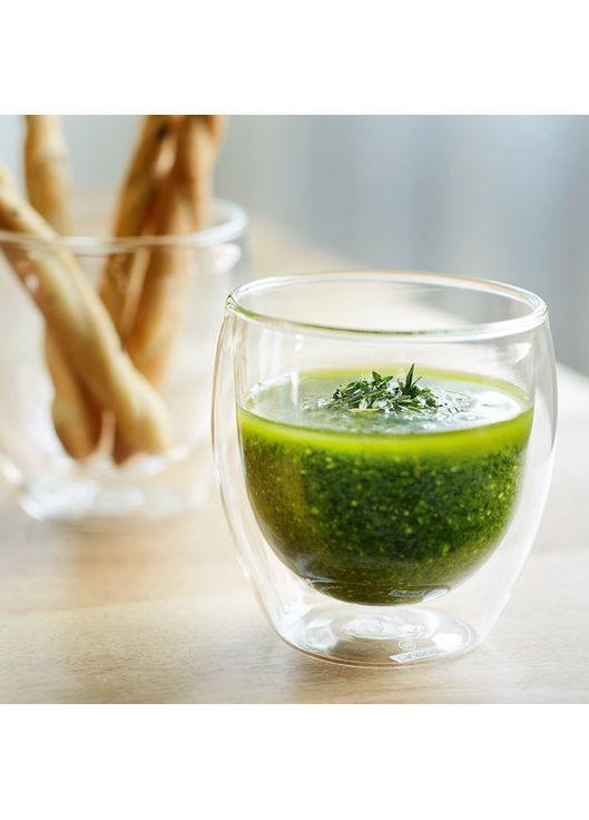 Набір скляних термостаканів Classica Java 250 мл з подвійними стінками, 6 шт, прозорі термочашки для кави, чаю, латте More (366088875)