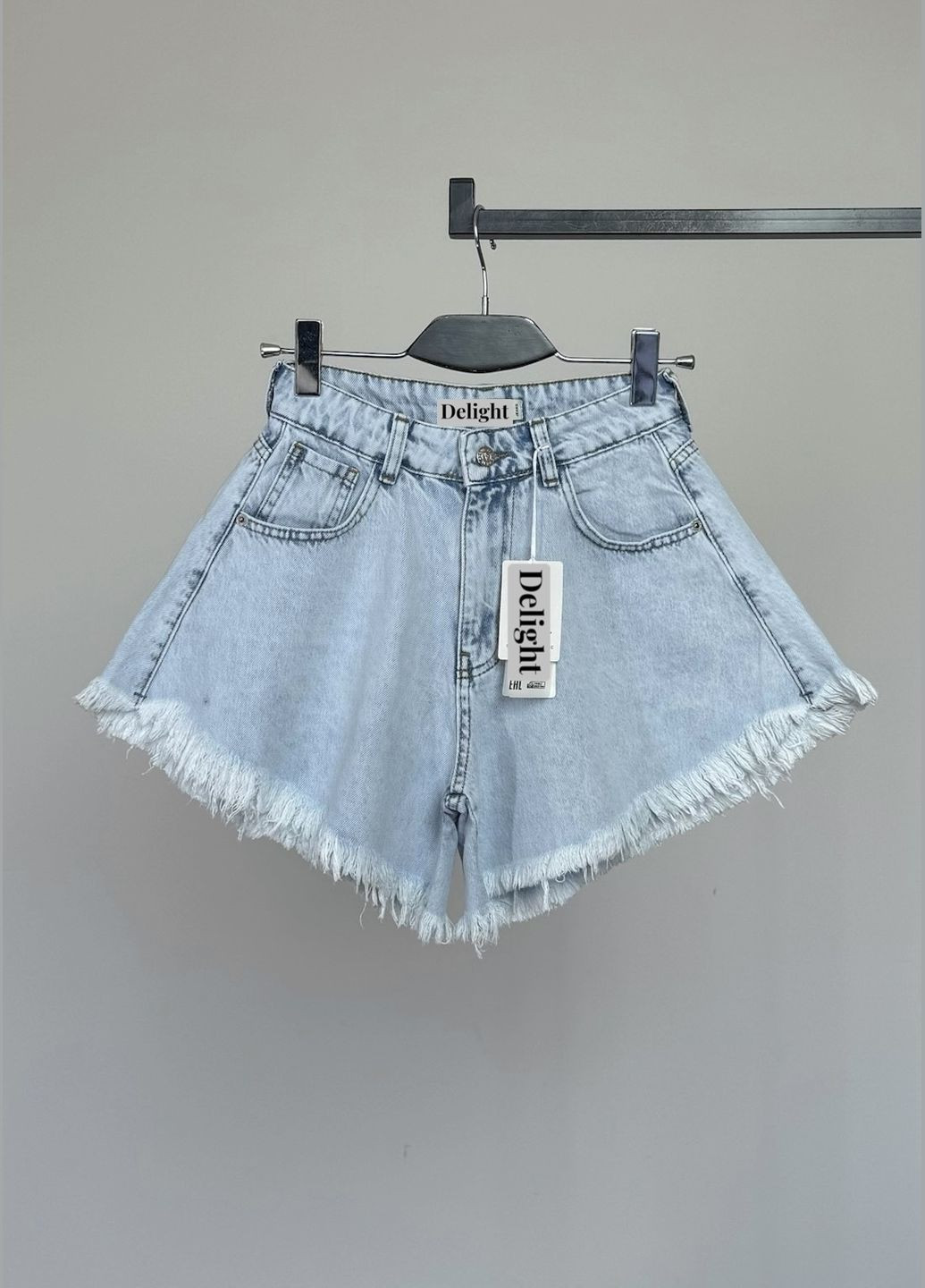 Джинсові шорти вільного крою відмінної якості No Brand (333141260)