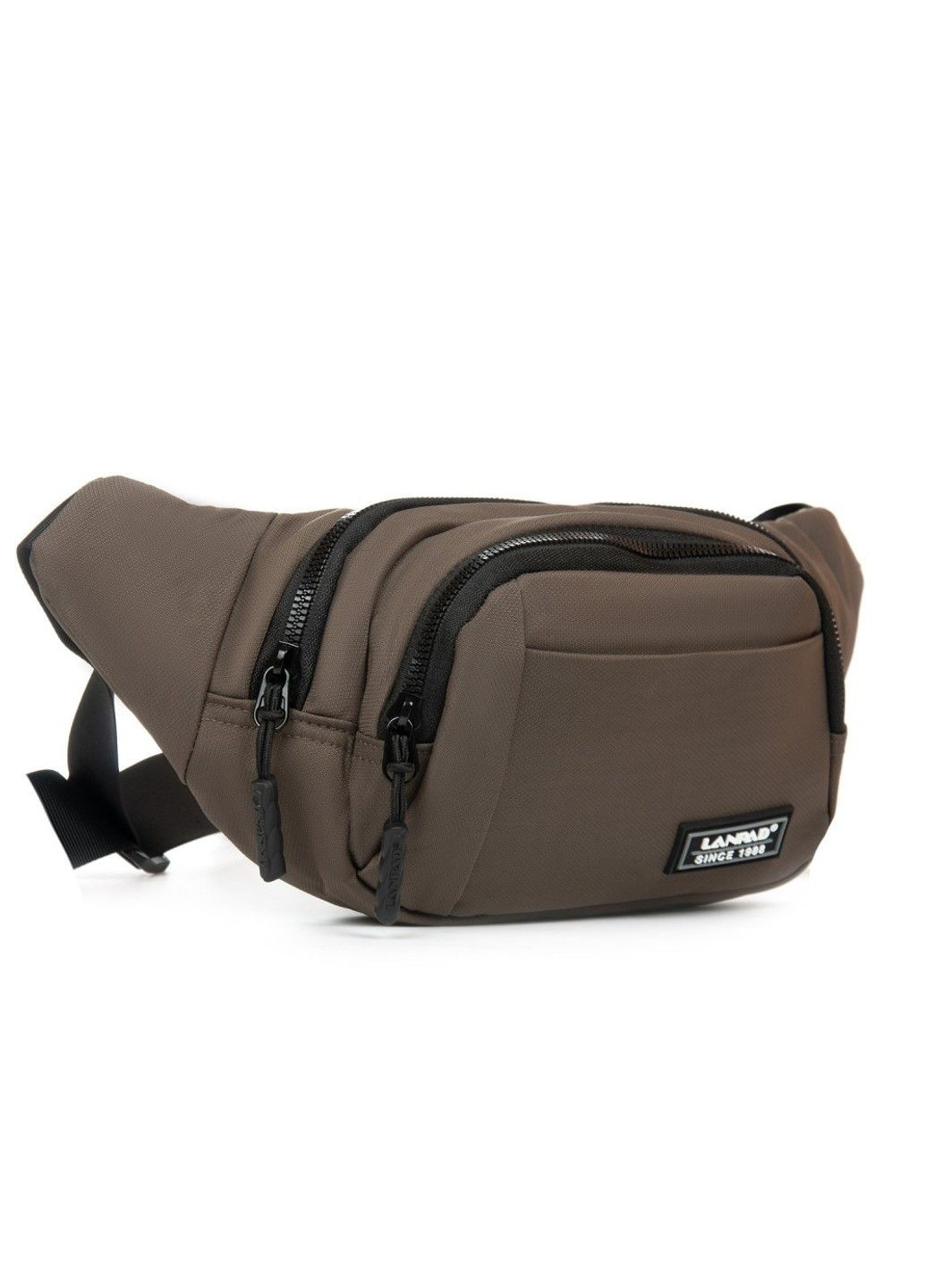 Чоловічі сумки на пояс 8803 brown Lanpad (340235044)