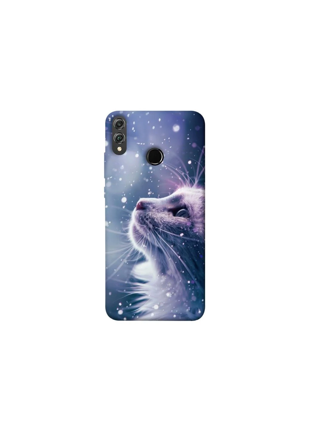 Чехол на Huawei Honor 8X Snow cat Frontalka (346497076)