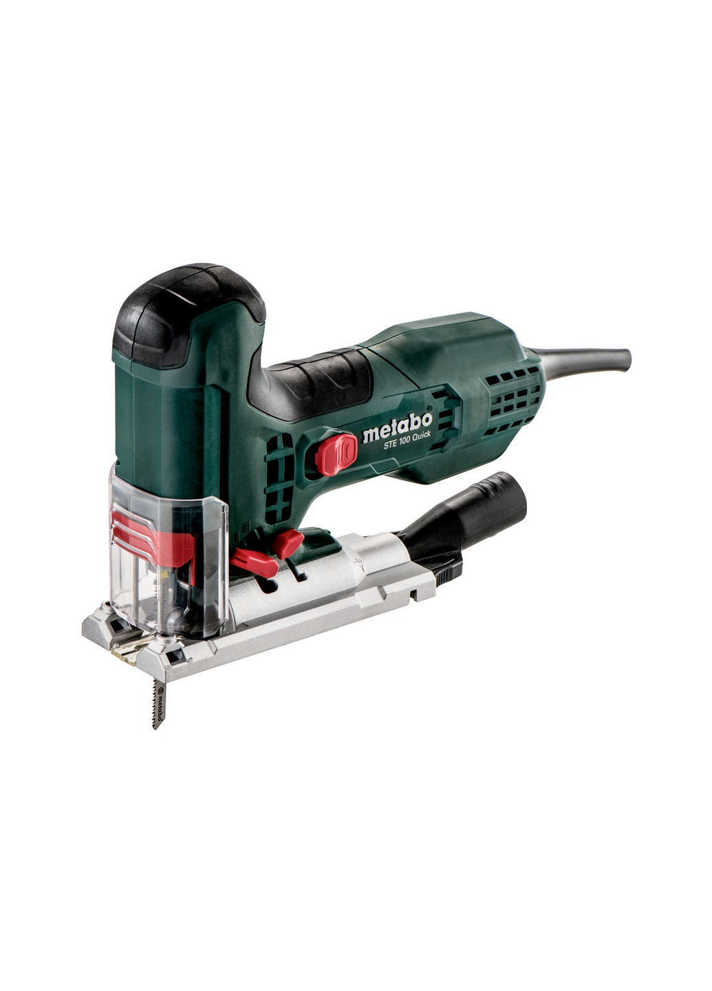 Електролобзик STE 100 Quick Set, 710 Вт, + 20 пилок в наборі (Кейс) 601100900 (5723) Metabo (295037189)