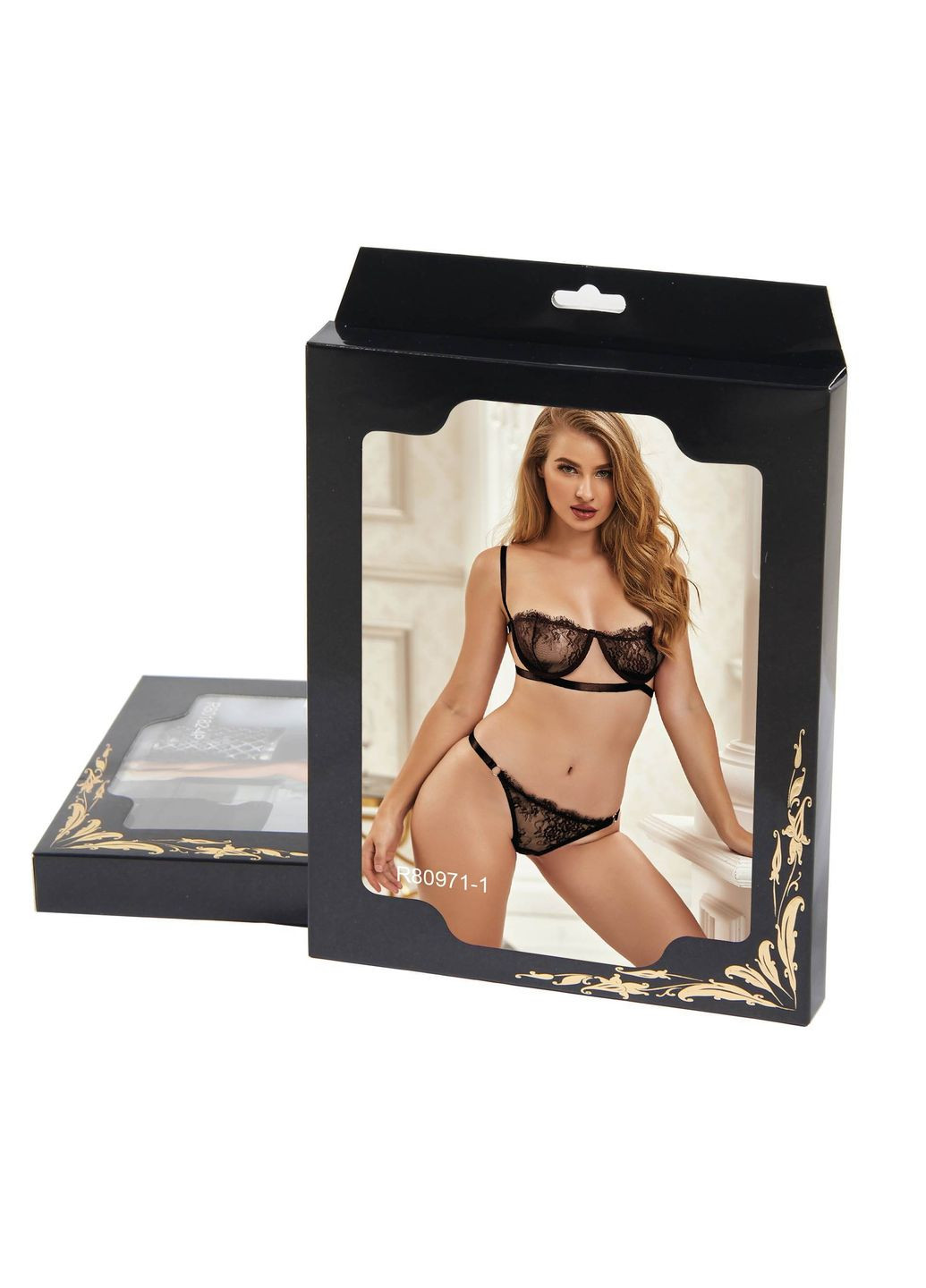 Комплект белья с кружевом на косточках, Star Night (361670666)