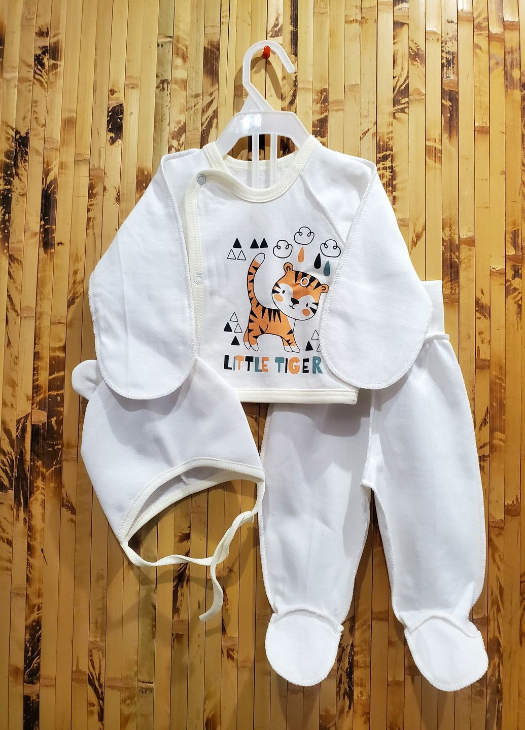 Червоний демісезонний комплект для новонароджених KINDER MODE