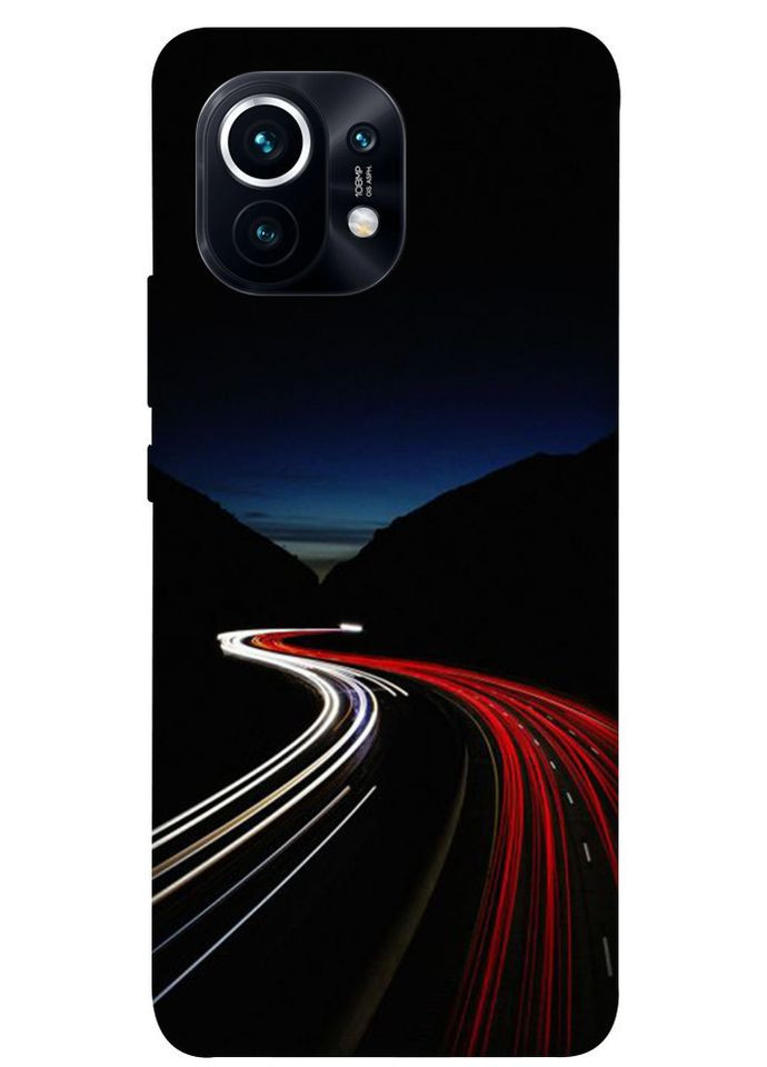 Чохол з принтом для Xiaomi Mi 11 / на Ксяомі, сяомі, ксіомі мі 11 Червоно-біла дорога No Brand (339062196)