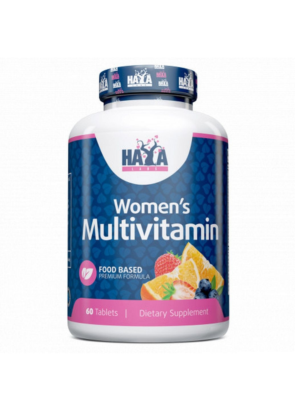 Вітаміни та мінерали Food Based Women's Multi, 60 таблеток Haya Labs (293480715)