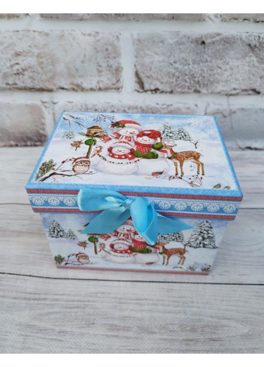 Чашка новогодняя Winter story фарфоровая в подарочной коробке 420 мл R33360 Stenson (365290988)