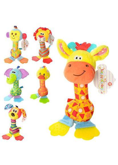 Погремушка прорезыватель мягкое животное X11832 Metr+ (301989970)