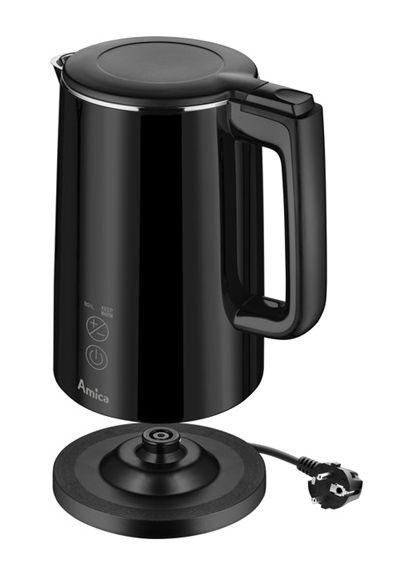 Електрочайник KF 6012 1.5 л чорний AMICA (337093893)