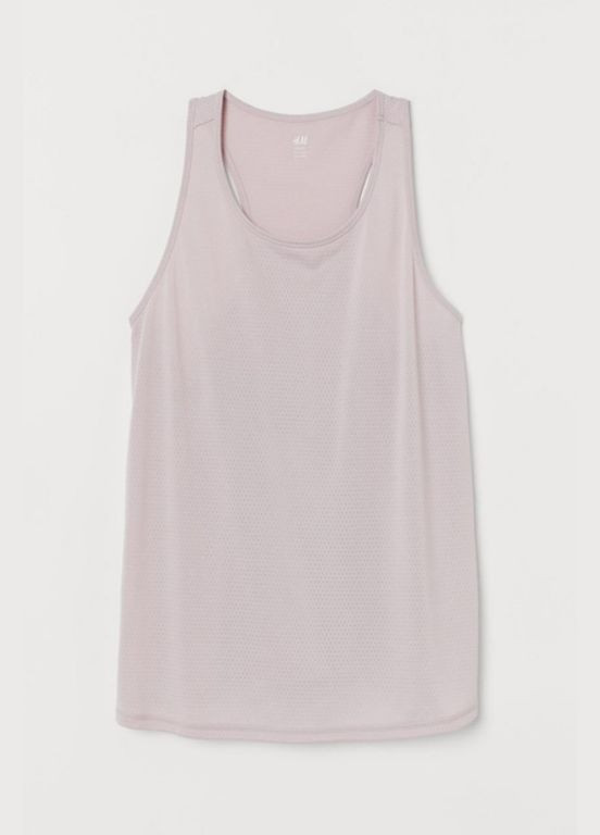 Майка спортивная sport 0738133 XS Светло-розовая H&M — 316323648