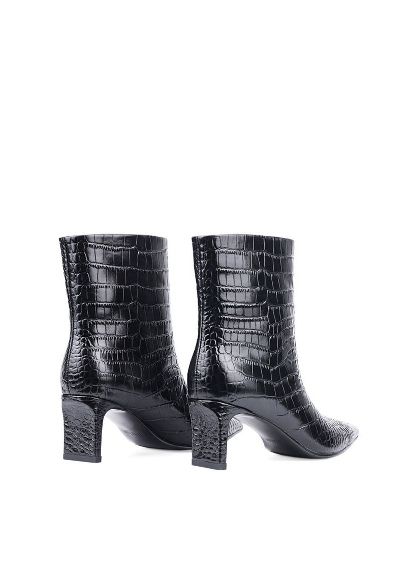 Жіночі Черевики 2546-0704-1R Чорний Шкіра MIRATON (303427790)