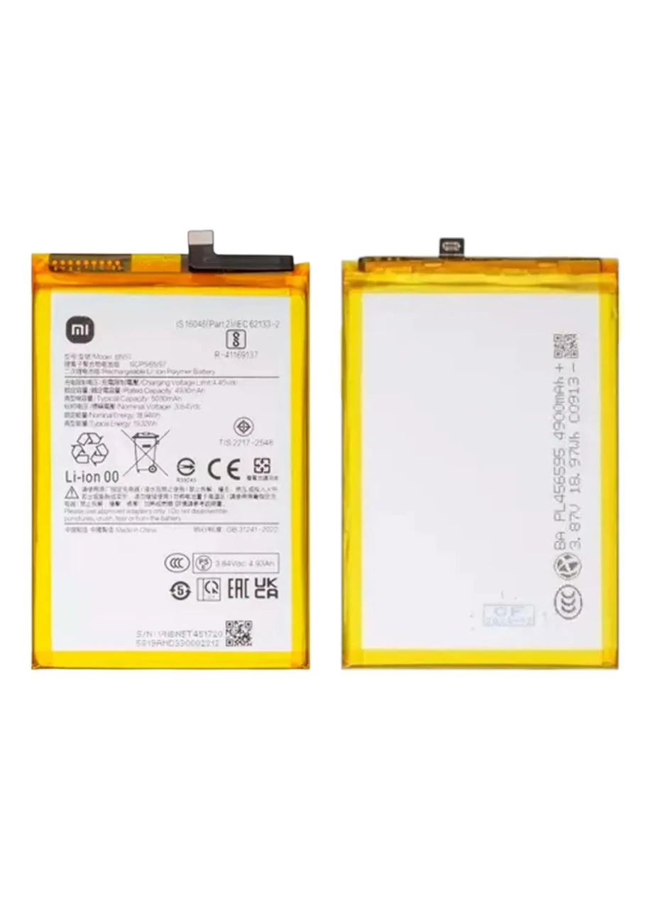 АКБ Redmi 13/ Poco M6 4G / Poco M6 Plus (BN5T) сервисный оригинал Xiaomi (400057934)
