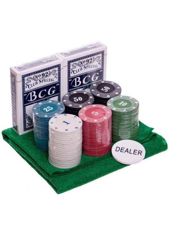 Набір для покеру в металевій коробці IG-6612 120 фішок SP-Sport (323217443)