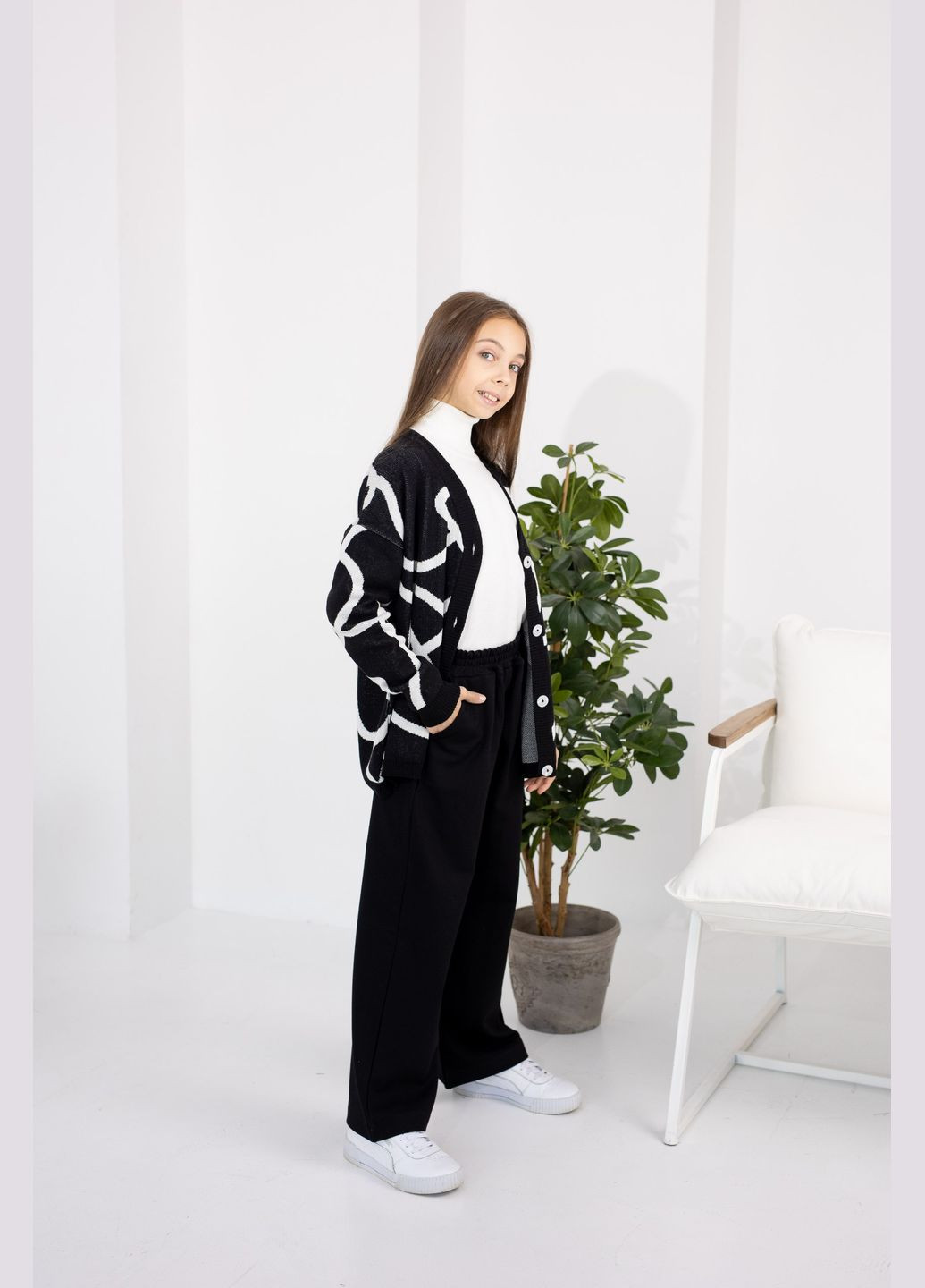 Черные зимние брюки Top Hat Kids