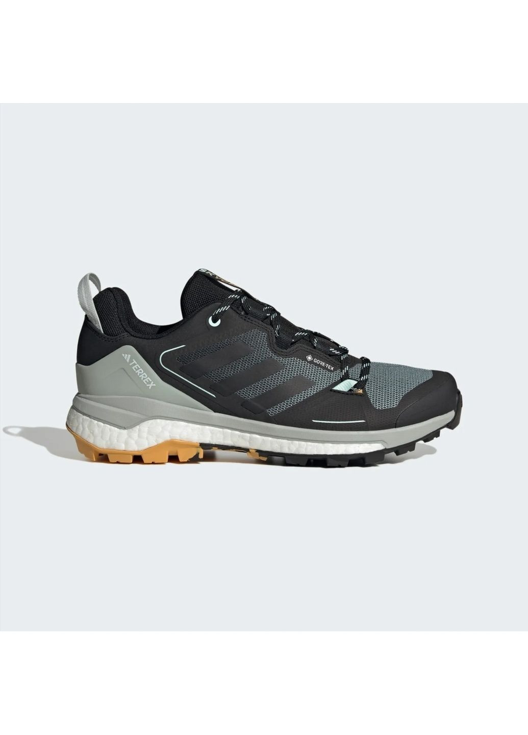 Черные кроссовки мужские terrex skychaser gore-tex hiking shoes 2.0 black ie6893 adidas