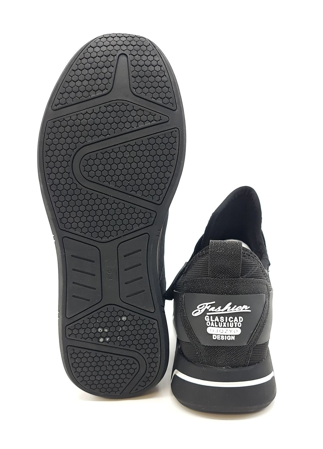 Черные всесезонные женские кроссовки черные текстиль l-10-16 23 см(р) Lonza