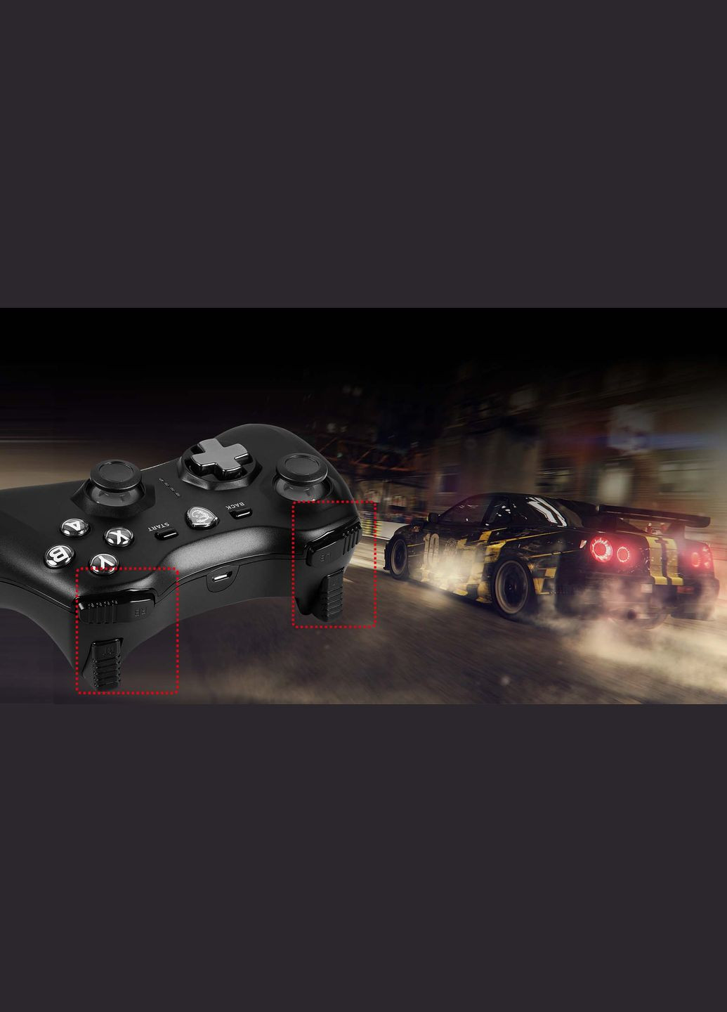 Дротовий геймпад Force GC20 V2 S10-04G0050-EC4 MSI (314928296)