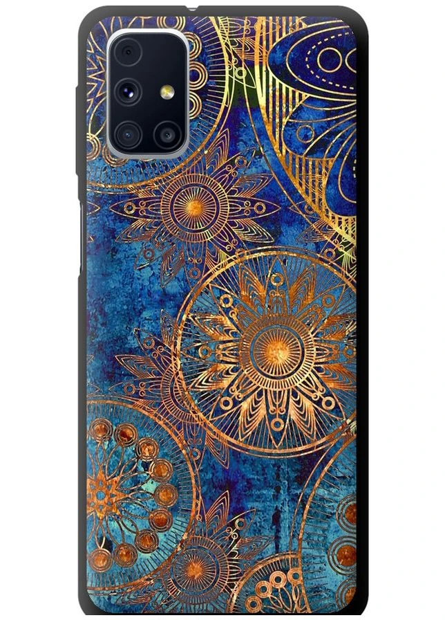 TPU чехол 'Золотой узор' для Endorphone Samsung Galaxy M31s M317F (375465173)
