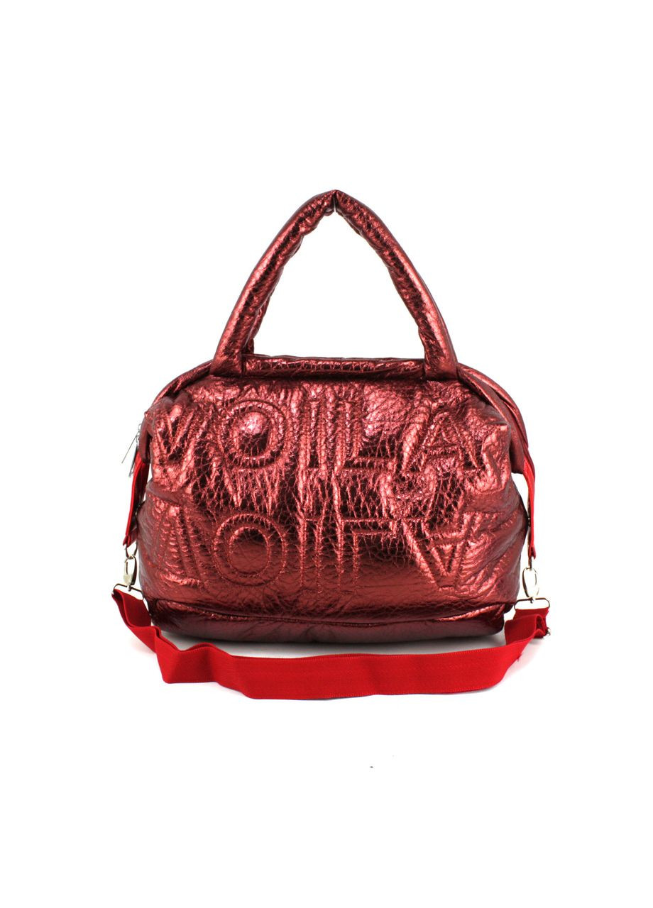 Жіноча дорожньо-спортивна сумка з екошкіри Voila (269994817)