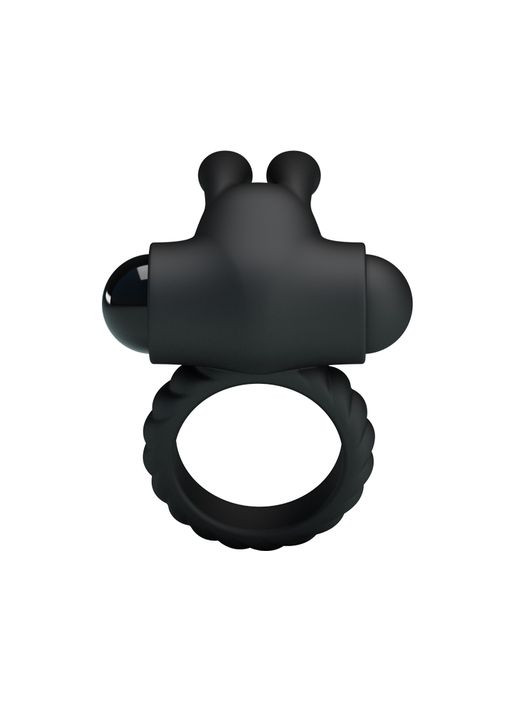 Эрекционное виброкольцо, черное, силикон Pretty Love (347314080)