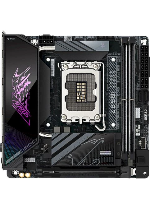 Материнська плата Z890I AORUS ULTRA Gigabyte (371995038)