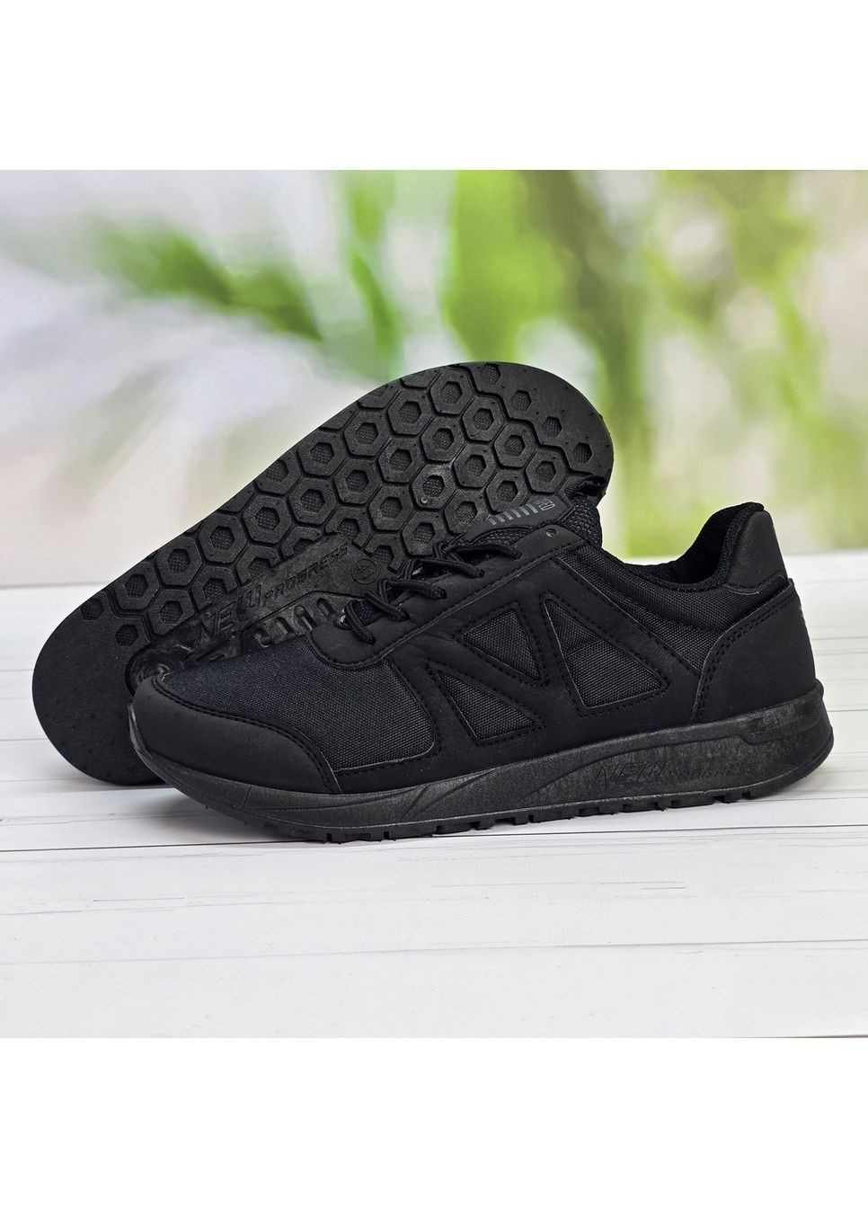 Чорні Осінні кросівки чоловічі Progress