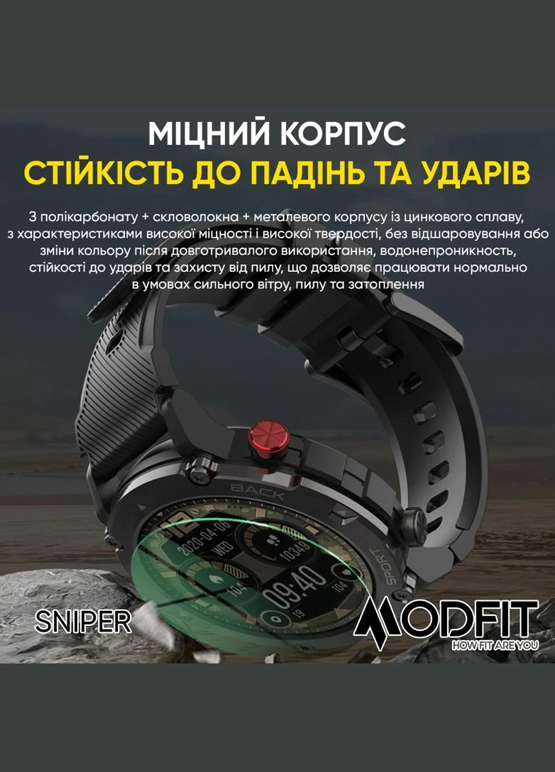 Sniper All Black 36 мм. Modfit (372944465)