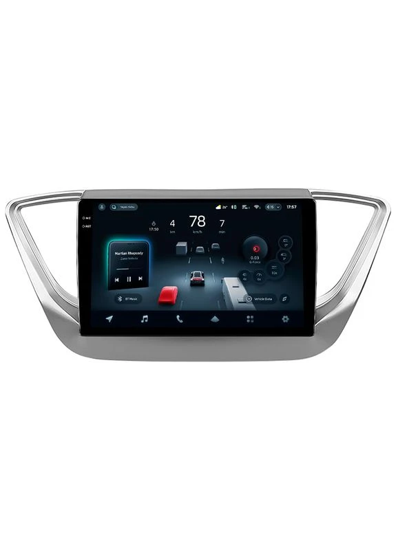 Штатна магнітола CC4 2K 8+128 Gb Hyundai Solaris 2 2017-2020 (B) 9" Teyes (395853098)